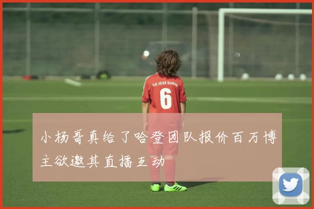 小杨哥真给了哈登团队报价百万博主欲邀其直播互动